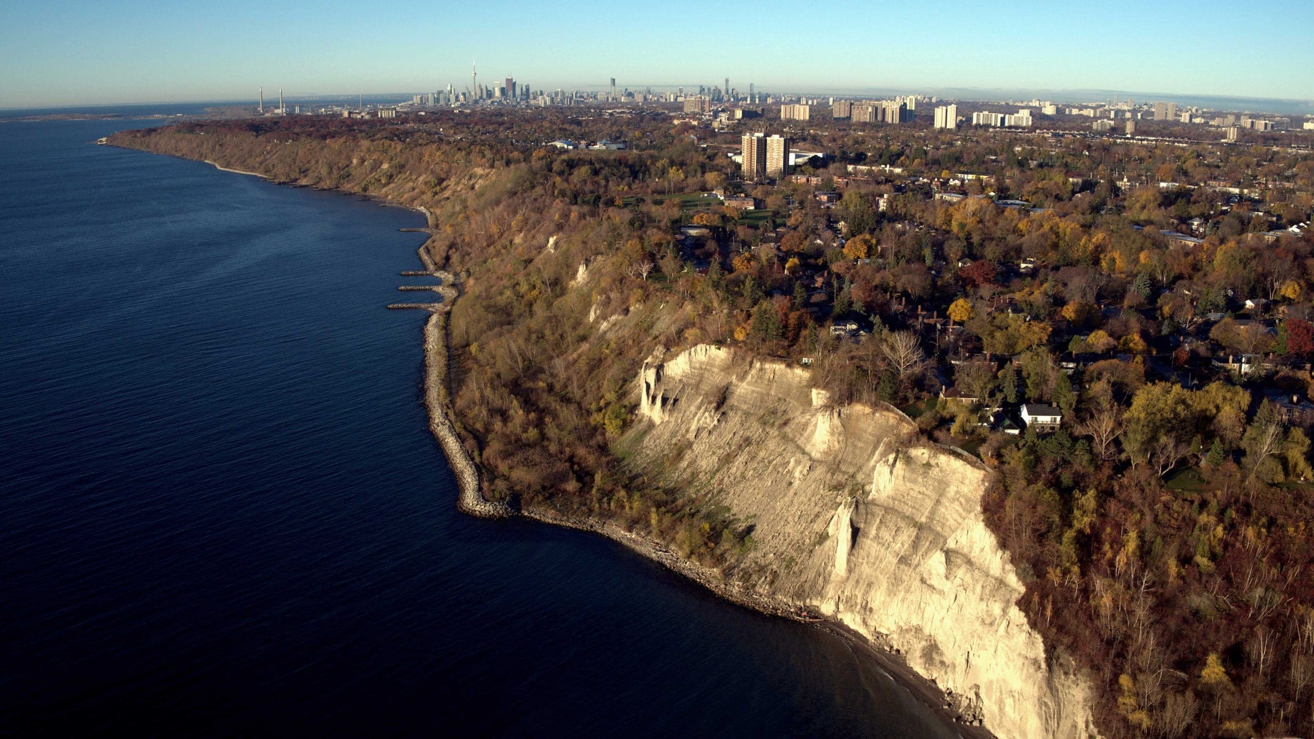 Ariel view of Scarborough